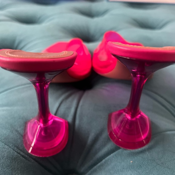 Amina Muaddi Lupita PVC Mule - Picture 8 of 9